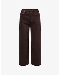 Agolde - Ren Wide-Leg Denim Jeans - Lyst