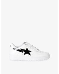 A Bathing Ape - Bape Sta #2 M2 Leather Trainers - Lyst