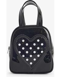 Comme des Garçons - Heart-embellished Shell Top-handle Bag - Lyst