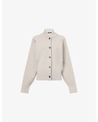 Jacquemus - The Lavande Embroidered Merino Wool Cardigan - Lyst