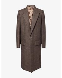 Acne Studios - Tailored Single-Breasted Wool-Blend Coat - Lyst