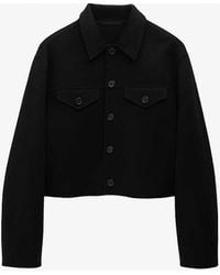 Filippa K - Patch-pocket Wool And Cashmere Jacket - Lyst