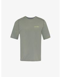 Arc'teryx - Cormac Brand-print Woven T-shirt Xx - Lyst