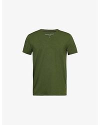 Derek Rose - Basel 15 V-Neck Short-Sleeve Stretch-Jersey T-Shirt - Lyst