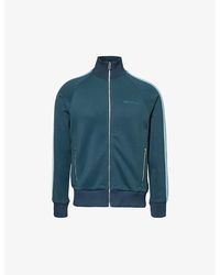 PS by Paul Smith - Brand-embroidered Funnel-neck Cotton-blend Track Jacket - Lyst