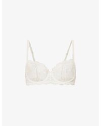Simone Perele - Reve Lace Half-Cup Bra - Lyst