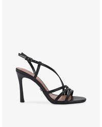 Carvela Kurt Geiger - Paparazza Heeled Faux-Leather Sandals - Lyst