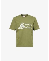 ICECREAM - Spray Paint Run Dog Crewneck Cotton-Jersey T-Shirt - Lyst