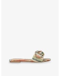 Steve Madden - Misha Woven Sandals - Lyst