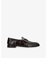 The Row - Soft Eel Leather Loafers - Lyst