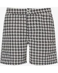 Paul Smith - Tessellate Graphic-print Recycled-polyester Swim Shorts - Lyst