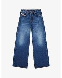 DIESEL - 1996 D-Sire Wide-Leg Denim Jeans - Lyst