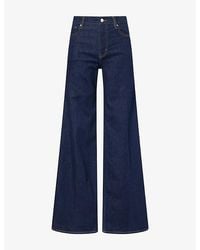 FRAME - The Palace Cotton-Blend Denim Jeans - Lyst