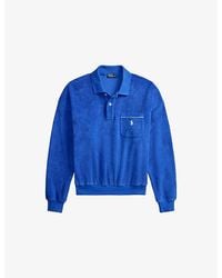 Polo Ralph Lauren - Terry Logo-Embroidered Cotton-Jersey Polo - Lyst