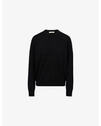 Entire studios - Relaxed-Fit Round-Neck Wool-Blend Jumper - Lyst