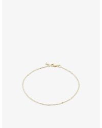 Monica Vinader - Shimmer 14Ct-Plated Vermeil 925 Sterling- Bracelet - Lyst