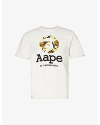 Aape - Moonface Camo-print Regular-fit Cotton-jersey T-shirt X - Lyst