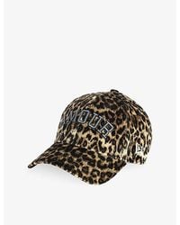 Zadig & Voltaire - X New Era Leopard-Print Velvet Cap - Lyst