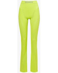 MISBHV - Bianca Cut-out Recycled Viscose-blend Trousers - Lyst