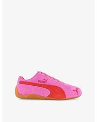 PUMA - Speedcat Og Suede Low-Top Trainers - Lyst