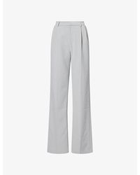 Huishan Zhang - Lucian Straight-Leg Woven Trousers - Lyst