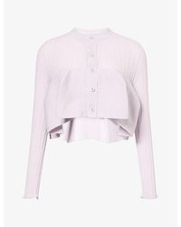 CFCL - Pottery Flared Knitted Cardigan - Lyst