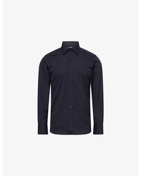 Tom Ford - Slim-Fit Classic-Collar Cotton Shirt - Lyst
