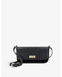 Dune - Discreet Leather Cross-Body Bag - Lyst