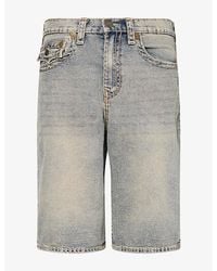 TRUE RELIGION - Mikey Super T Baggy Denim Shorts - Lyst
