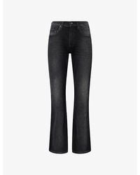 PAIGE - Doheny Straight-Leg Denim Jeans - Lyst