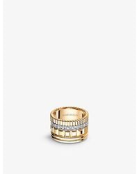 Boucheron - Quatre Radiant Edition 18Ct- And 0.49Ct Pavé-Set Diamond Ring - Lyst