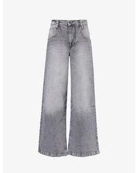 Jaded London - Colossus Wide-leg Mid-rise Jeans - Lyst
