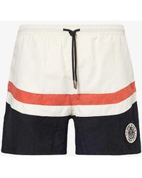 Honor The Gift - Brushed Brand-patch Woven Shorts - Lyst