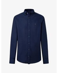Hackett - Tailored-Fit Garment-Dyed Cotton Oxford Shirt - Lyst