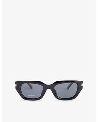 Le Specs - Cubito D-Frame Acetate Sunglasses - Lyst