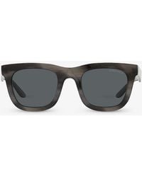Giorgio Armani - Ar8171 Square-frame Acetate Sunglasses - Lyst