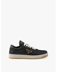Prada - Downtown Nappa Leather Sneakers - Lyst