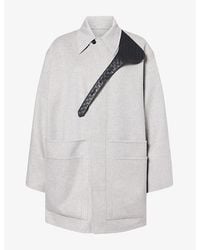 Bottega Veneta - Oversized Wool And Cashmere-Blend Coat - Lyst