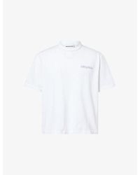 MKI Miyuki-Zoku - Slub Exclusive Logo-Print Cotton T-Shirt - Lyst