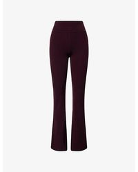 lululemon - Groove Nulu Hr Flared-Leg Stretch-Woven Trousers - Lyst