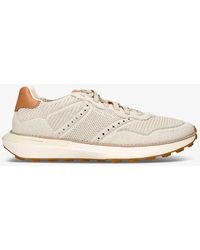 Cole Haan - Grandprø Ashland Stitchlite Panelled Woven Mid-top Trainers - Lyst