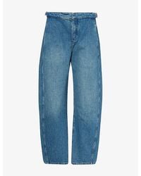 Rag & Bone - Vito Barrel-Leg Denim Jeans - Lyst