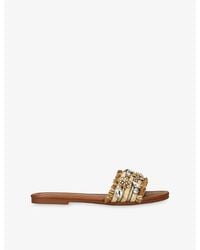 Steve Madden - Hampton Woven Sandals - Lyst