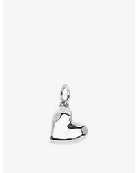 Monica Vinader - Gp Heart Sterling- Pendant Charm - Lyst