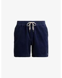Polo Ralph Lauren - Prepsters Logo-Embroidered Cotton-Corduroy Shorts - Lyst