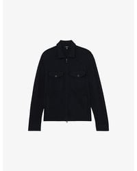 Reiss - Dunstall Four-Pocket Knitted Jacket - Lyst