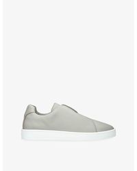 Aurélien - Aur3 Suede Trainers - Lyst