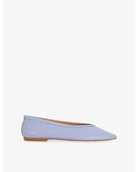 Dune - Hetta Leather Ballet Flats - Lyst