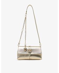 Maje - Miss M Walk Leather Shoulder Bag - Lyst