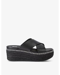 Fitflop - Eloise Cross-strap Leather Sandals - Lyst